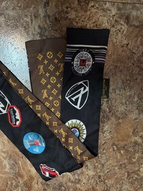 Louis Vuitton silk  scarf